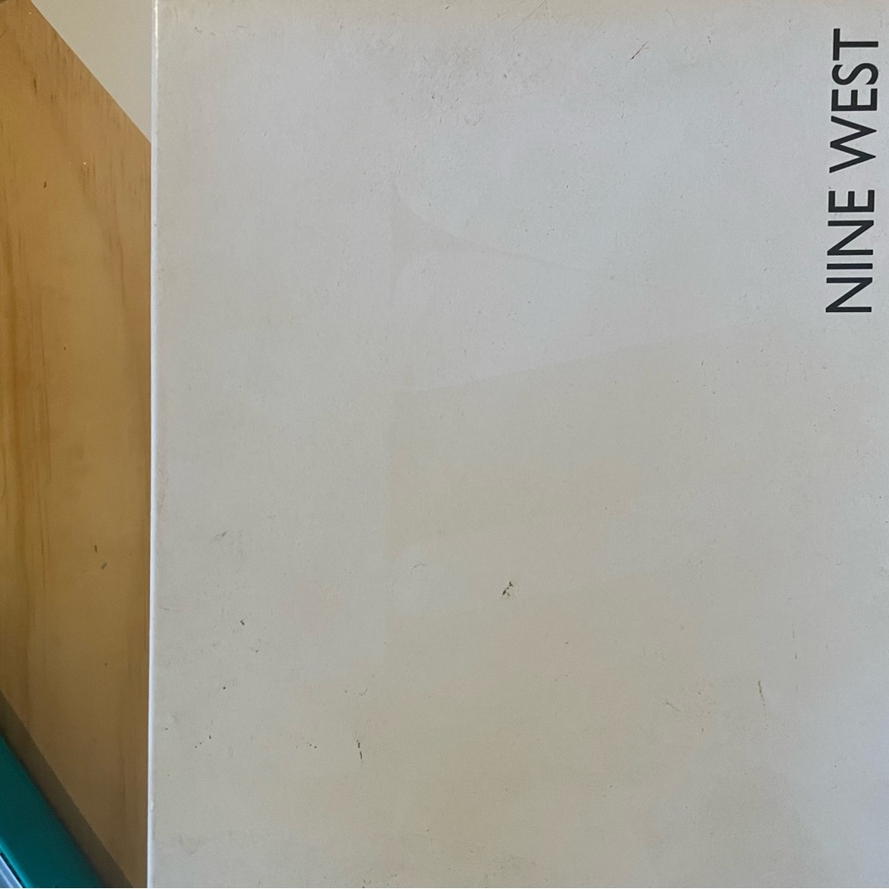 Nine West Suede Teal Heels